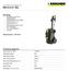 Koudwater Compactklasse HD 5/15 C *EU. Uitrusting: Spuitpistool Easy Presshogedrukpistool. Technische gegevens