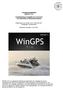 Gebruikershandleiding WinGPS 5 Pro. Routeplanning en navigatie voor aan boord van motorboten en binnenvaartschepen.
