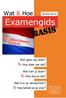 Examengids. Wat & Hoe 2014-2015. Wat gaan wij doen? & Hoe doen we dat? Wat kan jij doen? & Hoe doe je dat?