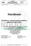 Handboek Handboek Kwaliteits- en milieumanagementsysteem. Handboek. Kwaliteits- en milieumanagementsysteem ISO 9001 en ISO 14001