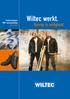 Productcatalogus PBM / beroepskleding 2011-2012. Wiltec werkt. Voorop in veiligheid