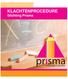 KLACHTENPROCEDURE Stichting Prisma