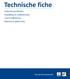 Technische fiche. Drukwerk specificaties Verpakking en conditionering Correct palletiseren Planning en aanlevering. huis-aan-huiscommunicatie