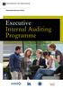 Executive Internal Auditing Programme