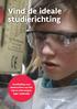 Vind de ideale studierichting