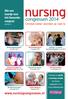 www.nursingcongressen.nl Win een kaartje voor Ontvang een gratis e-learning module bij diverse congressen t w.v. 6 accreditatiepunten (zie blz.
