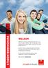 Studentenbrochure. welkom. straight to the job. SYNERGIE interim