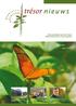 Nummer 36 mei 2012. Informatieblad over het Trésor Natuurreservaat in Frans-Guyana. René Boot nieuwe voorzitter Trésor pag. 22