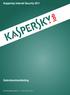 Kaspersky Internet Security 2011 Gebruikershandleiding
