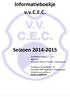 Informatieboekje v.v.c.e.c. Seizoen 2014-2015