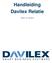Handleiding Davilex Relatie. Versie 1.0, mei 2012