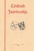 0 JAARBOEKJE 0 LEIDEN EN RIJNLAND. GESCHIEDENIS EN OUDHEIDKUNDE TEVENS ORGAAN VAN DE VEREENIGING,,OUD-LEIDEN (DERTIENDE JAARGANG).
