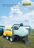 NEW HOLLAND ROLL BALER. Roll Baler 125 I Roll Baler 125 Combi I Roll Baler 135 Ultra