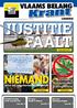 JUSTITIE FAALT NIEMAND. Krant Limburg. Limburg slachtoffer gedoogbeleid. wint bij regularisatie illegalen