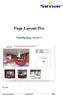 Page Layout Pro. Handleiding versie 1. Juni 2010. Simar automatisering bv Handleiding PLP Pagina 1