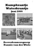 Kampkrantje Waterkrantje Juni 2009 Zeeverkennersgroep Nannie van der Wiele