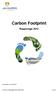 Carbon Footprint Rapportage 2012
