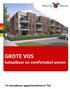 GROTE VOS. betaalbaar en comfortabel wonen. 14 nieuwbouw appartementen in Tiel