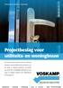 Projectbeslag voor utiliteits- en woningbouw