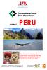 PERU. ontdekt. ATB Incentives Vlaanderenstraat 11-9300 AALST - Lic 5067 BTW: 444 641 070 Tel: 053 71 10 80 E: incentives@atbtravel.