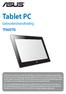 Tablet PC. Gebruikershandleiding TF600TG