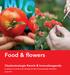 Food & flowers. Clusterstrategie Kennis & Innovatieagenda. In opdracht van de Economic Development Board metropoolregio Amsterdam