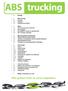 3 Milieu 3.1 Grote duurzame winst CNG/LNG 3.2 Het wagenpark 3.3 Het betrekken van klant en opdrachtgevers 3.4 ABS Truckings activiteiten