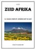 ZUID AFRIKA 14- DAAGSE COMPLETE RONDREIS MET DE KAAP