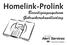 Homelink-Prolink. Beveiligingssysteem Gebruikershandleiding. Blz. 1