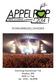 Appelpop 2014 Sponsormogelijkheden Pagina 0 SPONSORMOGELIJKHEDEN. Stichting Muziekstad Tiel Postbus 398 4000 AJ Tiel tel.