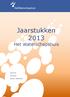 Jaarstukken 2013. Het Waterschapshuis. Versie 0.09 18-03-2014. Kenmerk: V0138/H2611