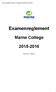 Examenreglement Marne College 2015-2016