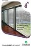 Speciale toepassingen. Uw zonwering en raamdecoratie beschermd door glas. Pilkington Insulight met ScreenLine