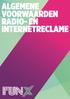 INHOUDSOPGAVE. Algemene Voorwaarden Radio- & Internet reclame Pagina 2 van 8