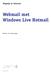 Webmail met Windows Live Hotmail