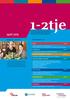 april 2015 In dit nummer o.a: Jaargang 11, nummer 2 MCCE ZorgDomein Meander Diagnostisch Centrum Meander Medisch Centrum GGz Centraal SymforaMeander