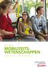 2015-2016 MOBILITEITS- WETENSCHAPPEN. Bachelor en master in de mobiliteitswetenschappen