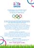 De Olympische SKOS Spelen