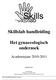 Skillslab handleiding. Het gynaecologisch onderzoek