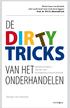dirty tricks Van het onderhandelen George van Houtem Ontdek de regels van het spel en verbeter je machtspositie