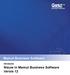 Mamut Business Software. Introductie. Nieuw in Mamut Business Software Versie 12