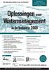 Oplossingen voor Watermanagement