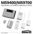 MS9400/MS9700 BEVEILIGINGS- EN HOME-AUTOMATION SYSTEEM 2000-0101 MS9400/MS9700