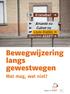 Bewegwijzering langs gewestwegen