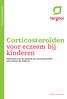 Corticosteroïden. voor eczeem bij kinderen