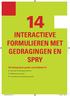 Interactieve formulieren met gedragingen en Spry