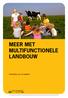 Meer met multifunctionele landbouw