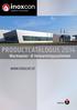 PRODUCTCATALOGUS 2014