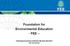 Foundation for Environmental Education - FEE. Uitreikingsmoment/Persconferentie Mechelen 28/04/2015 Dirk Vercammen