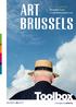 25-27 april 2015 Brussels Expo www.artbrussels.com. Toolbox
